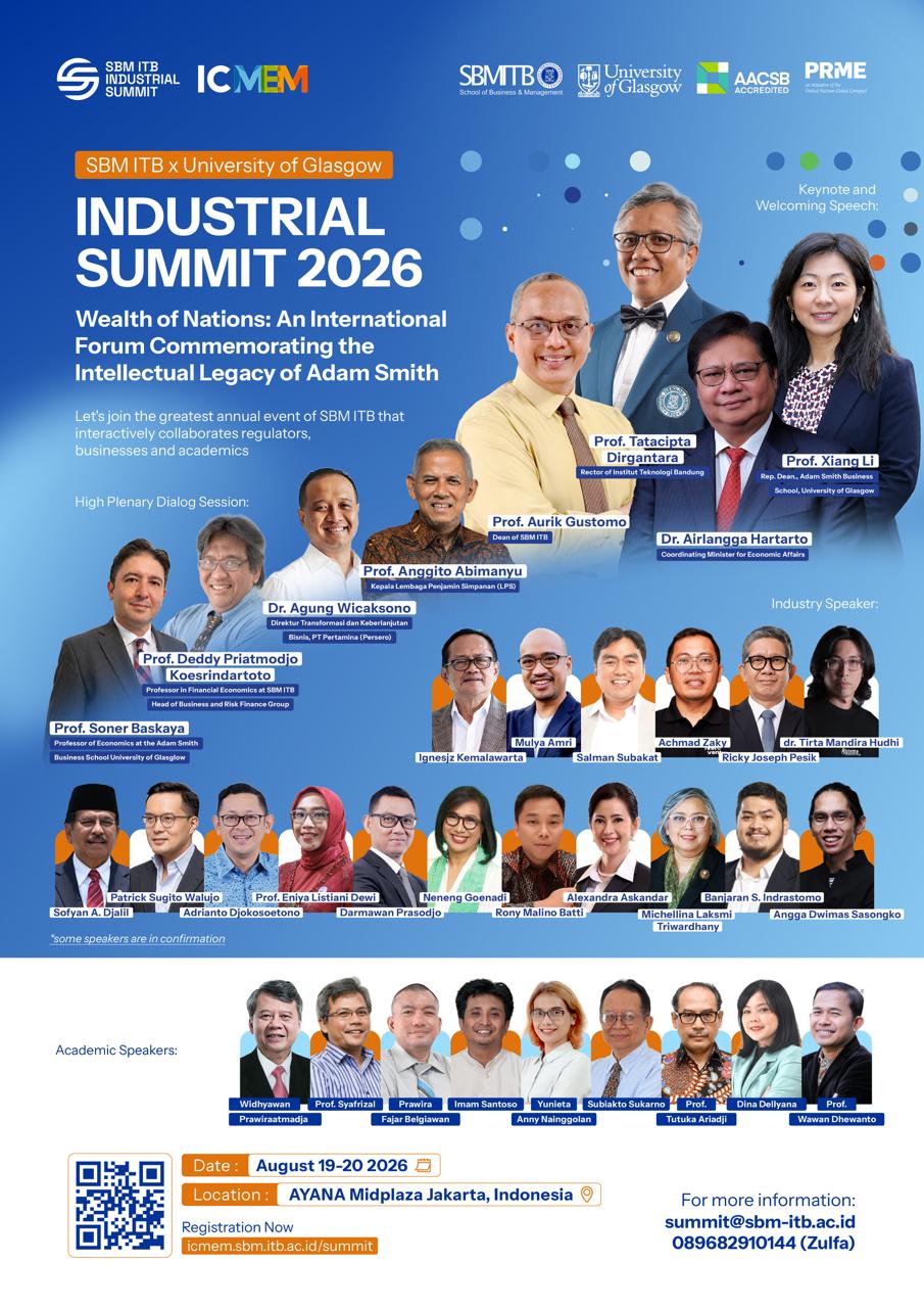 SBM-ITB Industrial Summit 2026 — Wealth of Nations